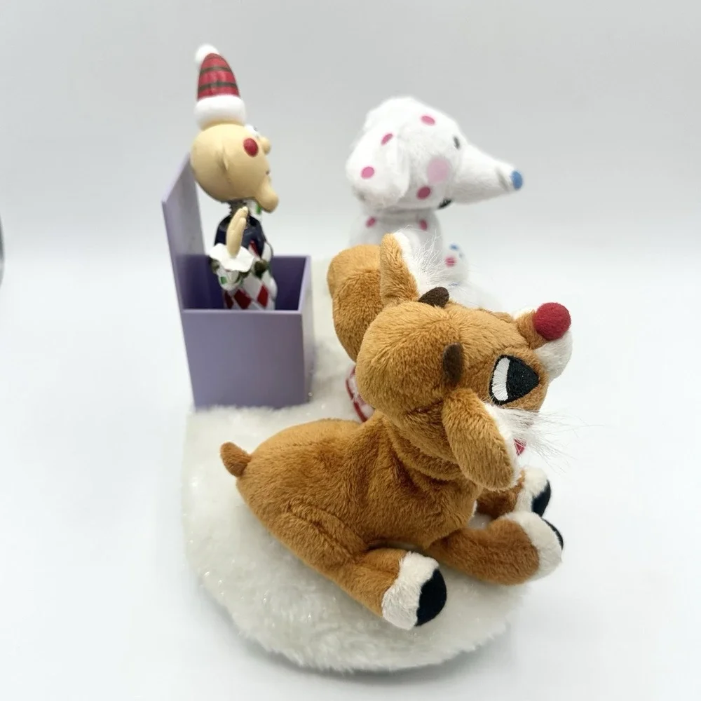 Vintage Christmas Gemmy Rudolph Island of Misfit Toys Music Dancing READ